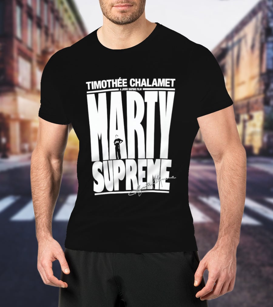 Timothée Chalamet Marty Supreme T-Shirt