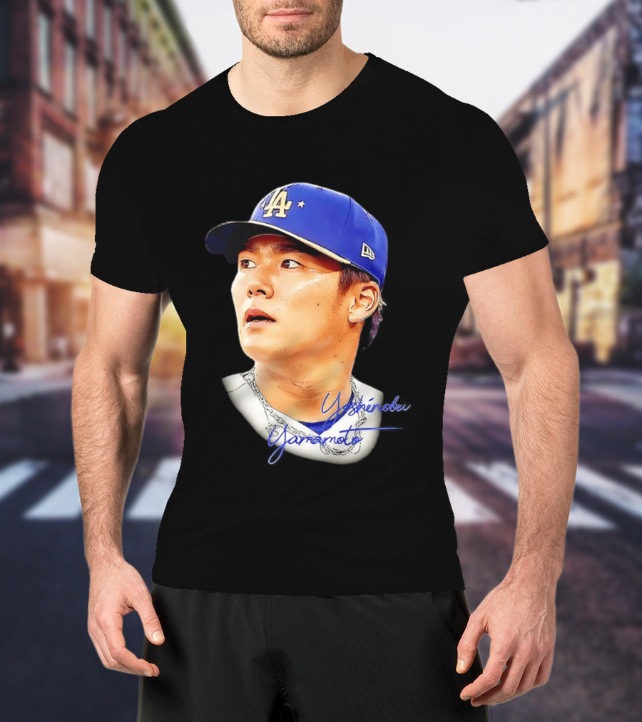 Yoshinobu Yamamoto Los Angeles Dodgers Baseball Player T-Shirt