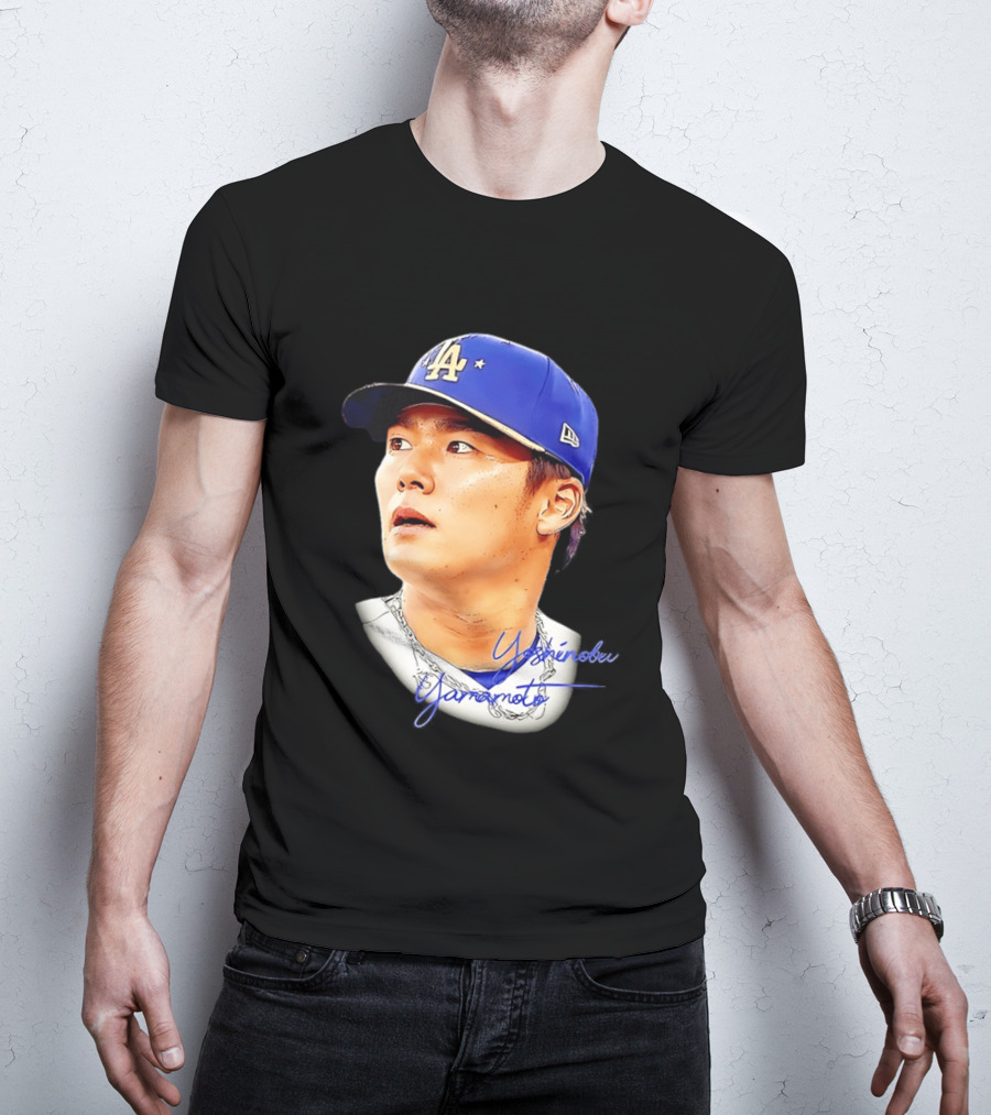 Yoshinobu Yamamoto Los Angeles Dodgers Baseball Player T-Shirt
