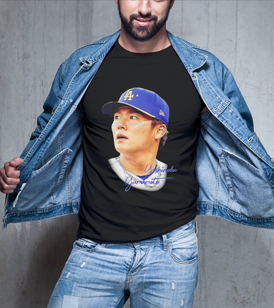 Yoshinobu Yamamoto Los Angeles Dodgers Baseball Player T-Shirt