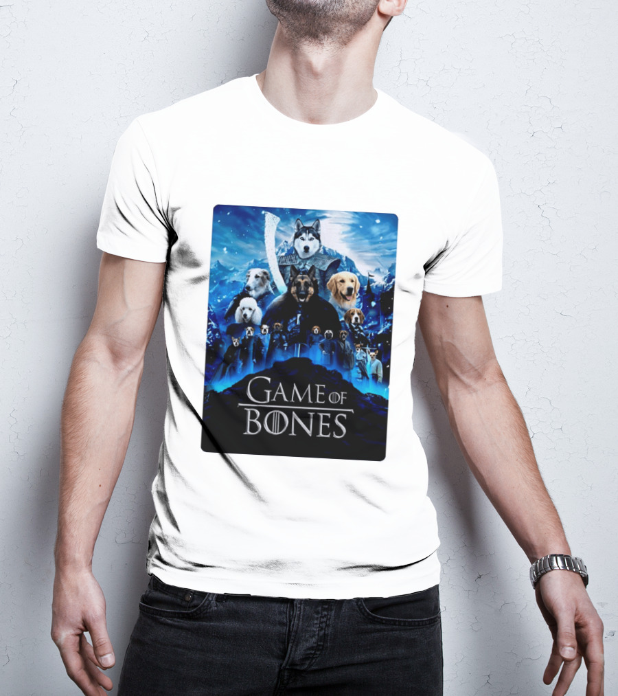 Game Of Bones Dogs Adventure With Thrones And Winter Canines T-Shirt