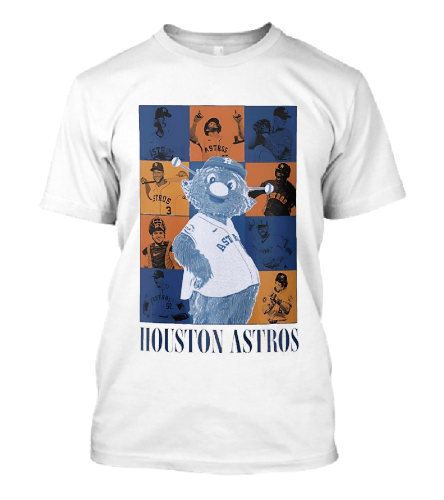 Houston Astros Eras Tour 2026 Legend Collage T-Shirt