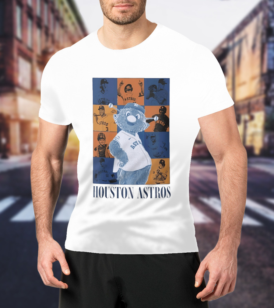 Houston Astros Eras Tour 2026 Legend Collage T-Shirt