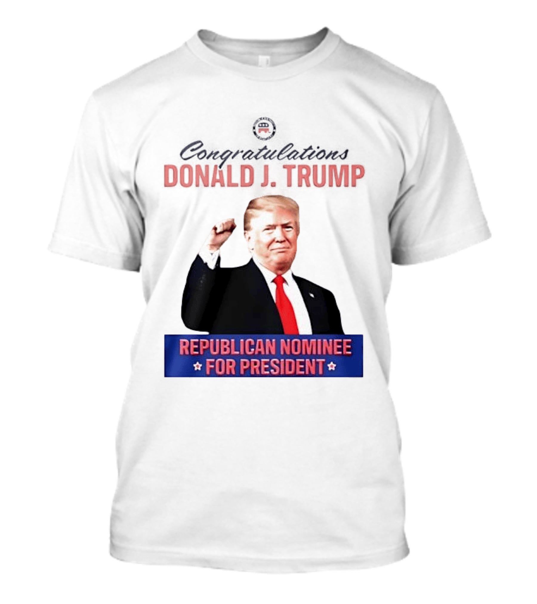Donald J Trump Republican Nominee For President Conservatives T-Shirt