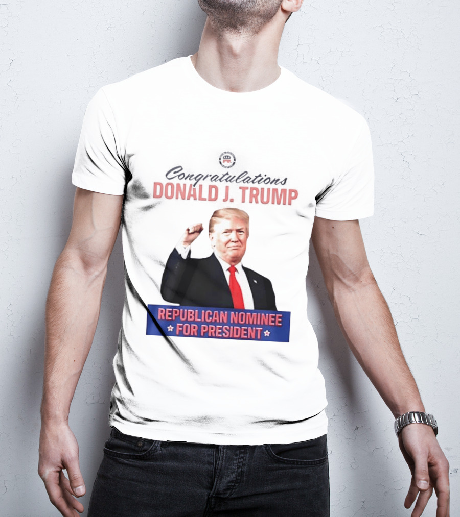 Donald J Trump Republican Nominee For President Conservatives T-Shirt