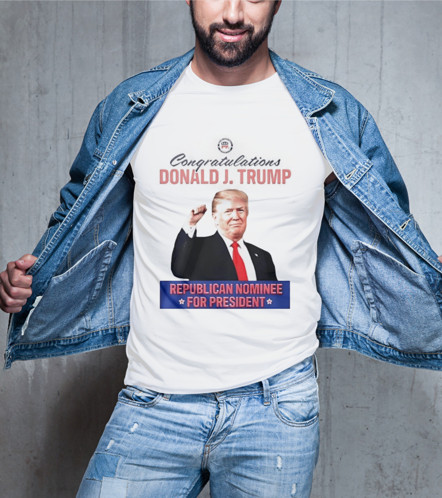 Donald J Trump Republican Nominee For President Conservatives T-Shirt