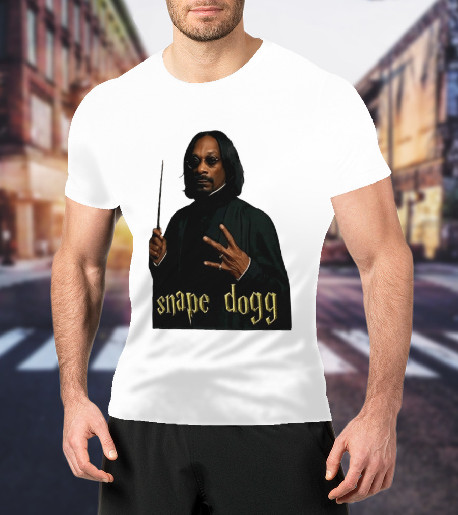Snape Dogg Snoop Dogg Wizard Mashup Humor T-Shirt