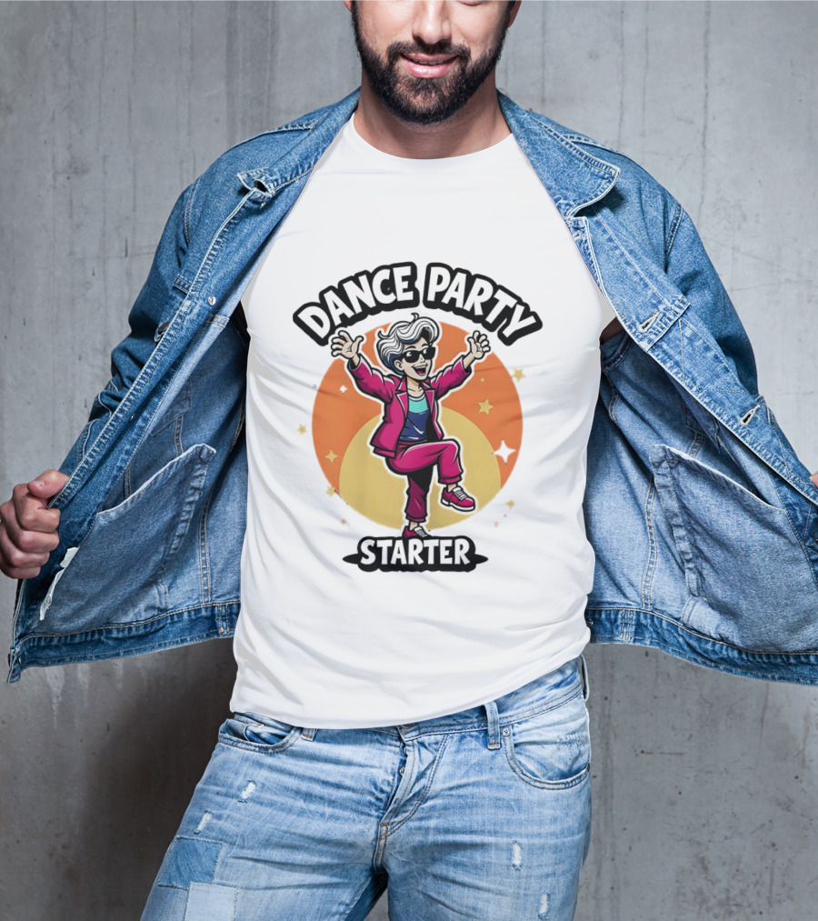 Dance Party Starter Retro Funky Dance Moves T-Shirt