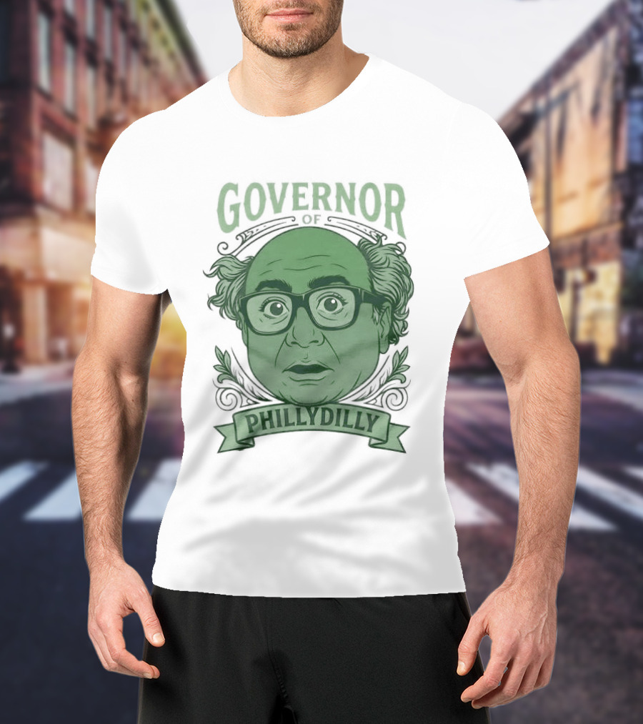 Danny Devito Governor Phillydilly T-Shirt