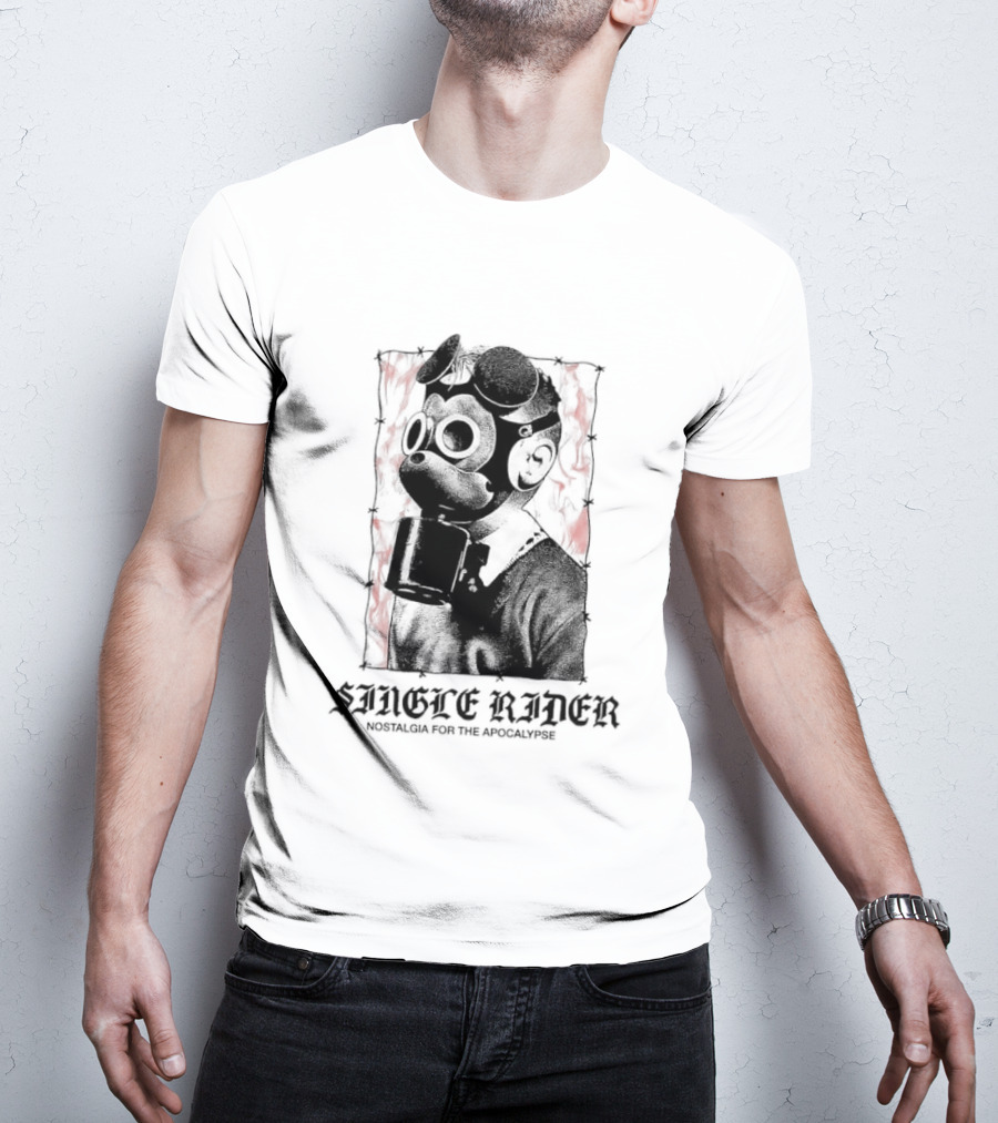 Smoke Rides Walt Disney's Gas Mask Nostalgia For The Apocalypse Halloween T-Shirt