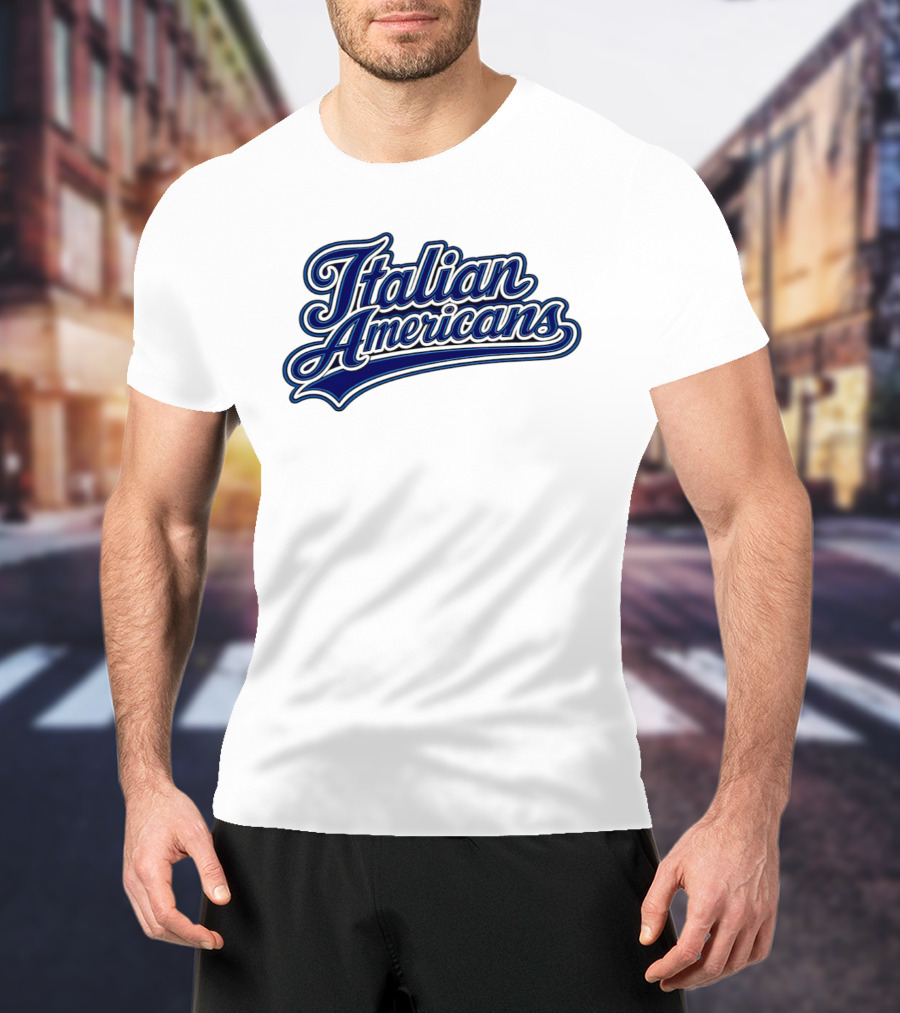 Italian Americans 2026 Baseball T-Shirt