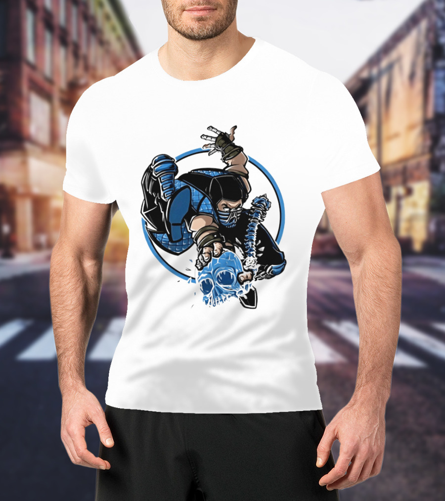 Sub Zero Mortal Kombat X Venom Amazing Spider Man 300 Cover T-Shirt