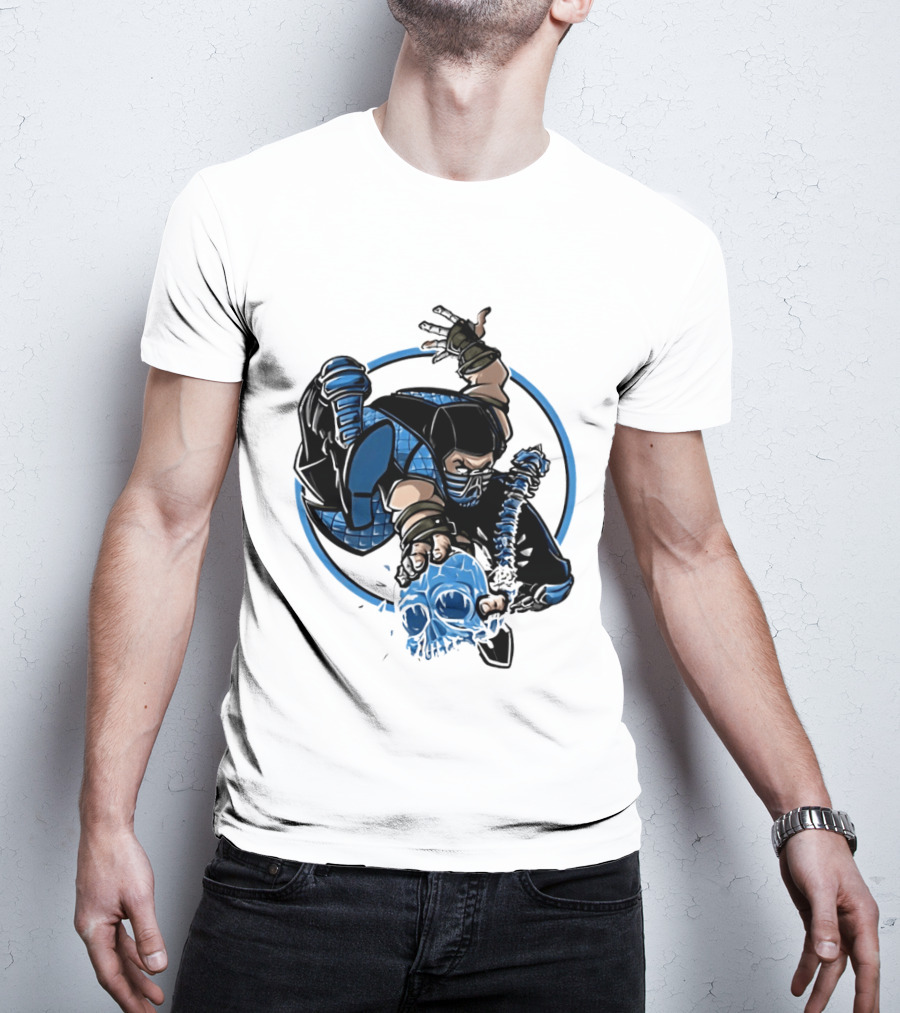Sub Zero Mortal Kombat X Venom Amazing Spider Man 300 Cover T-Shirt