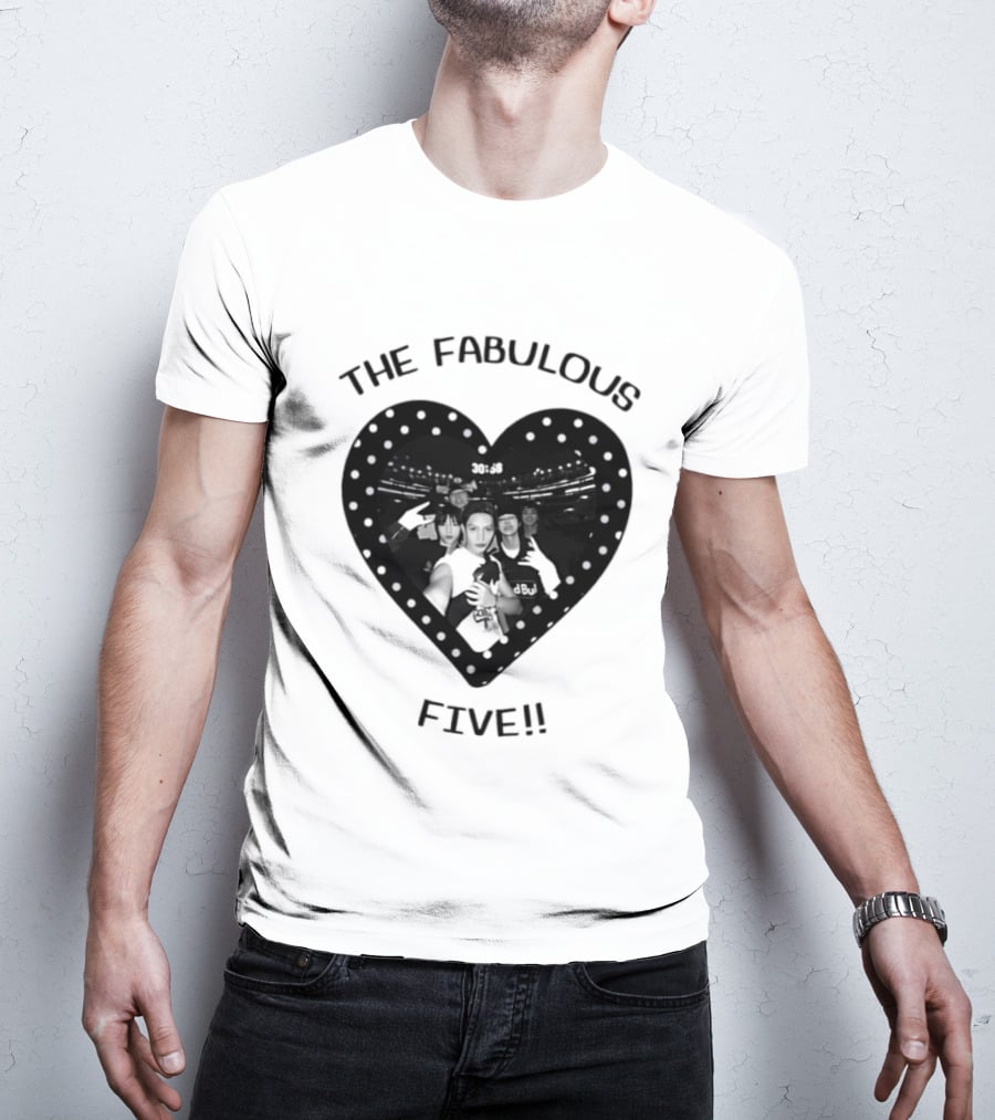 The Fabulous Five Heart Team T-Shirt