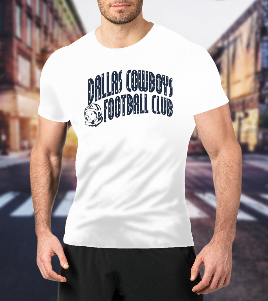 Dallas Cowboys Football Club Vintage Helmet T-Shirt