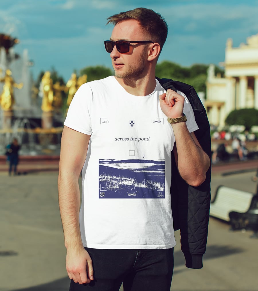 Across The Pond UNCC Soccer Team Tower Bridge T-Shirt