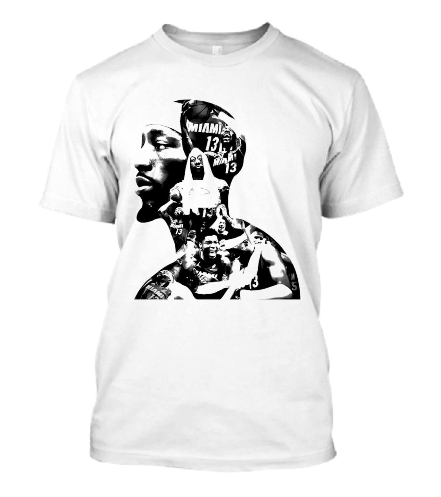 Miami 13 Bam Adebayo Basketball 83 Points T-Shirt