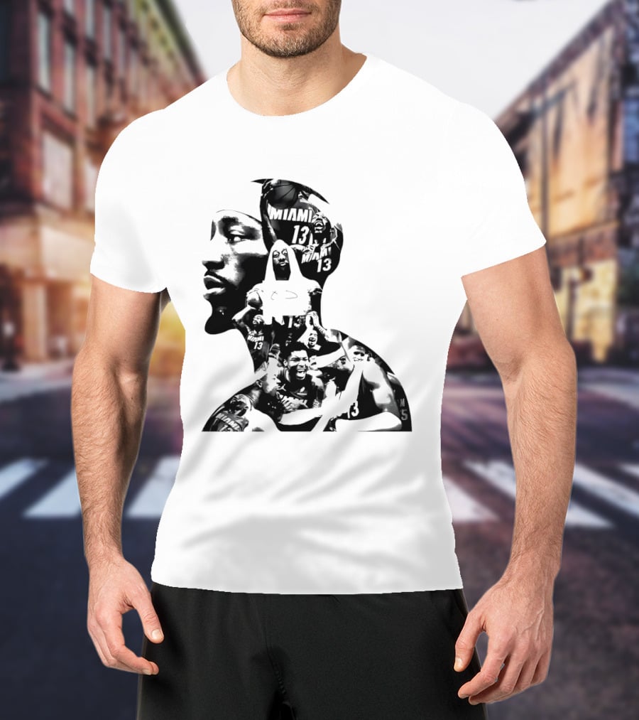 Miami 13 Bam Adebayo Basketball 83 Points T-Shirt