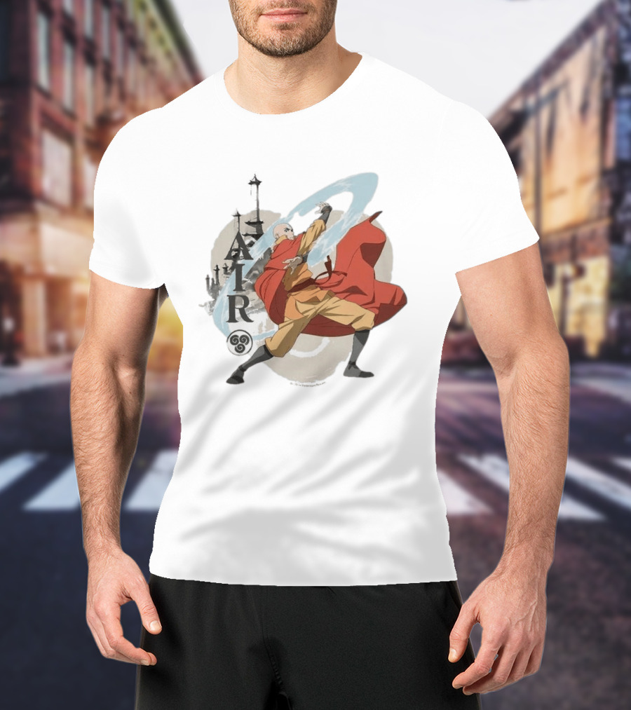 Complex Pop Avatar The Last Airbender First Look Aang Airbending T-Shirt
