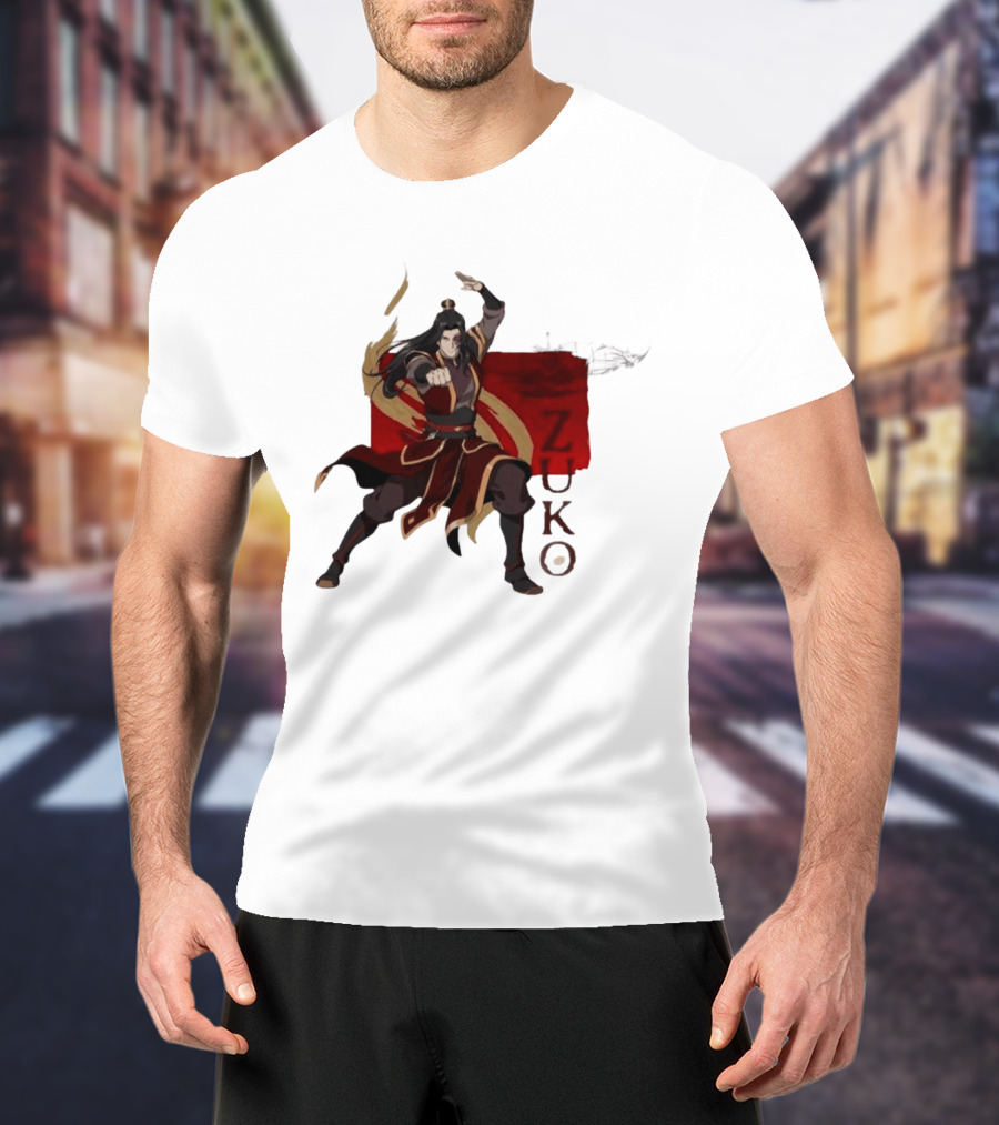Complex Pop Avatar The Last Airbender Zuko Firebending First Look T-Shirt