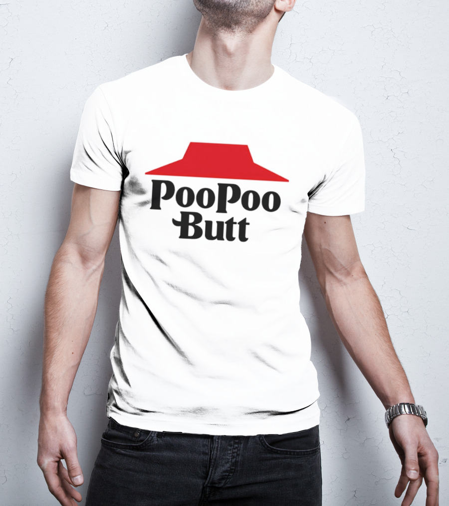 PooPoo Butt Pizza Hut T-Shirt