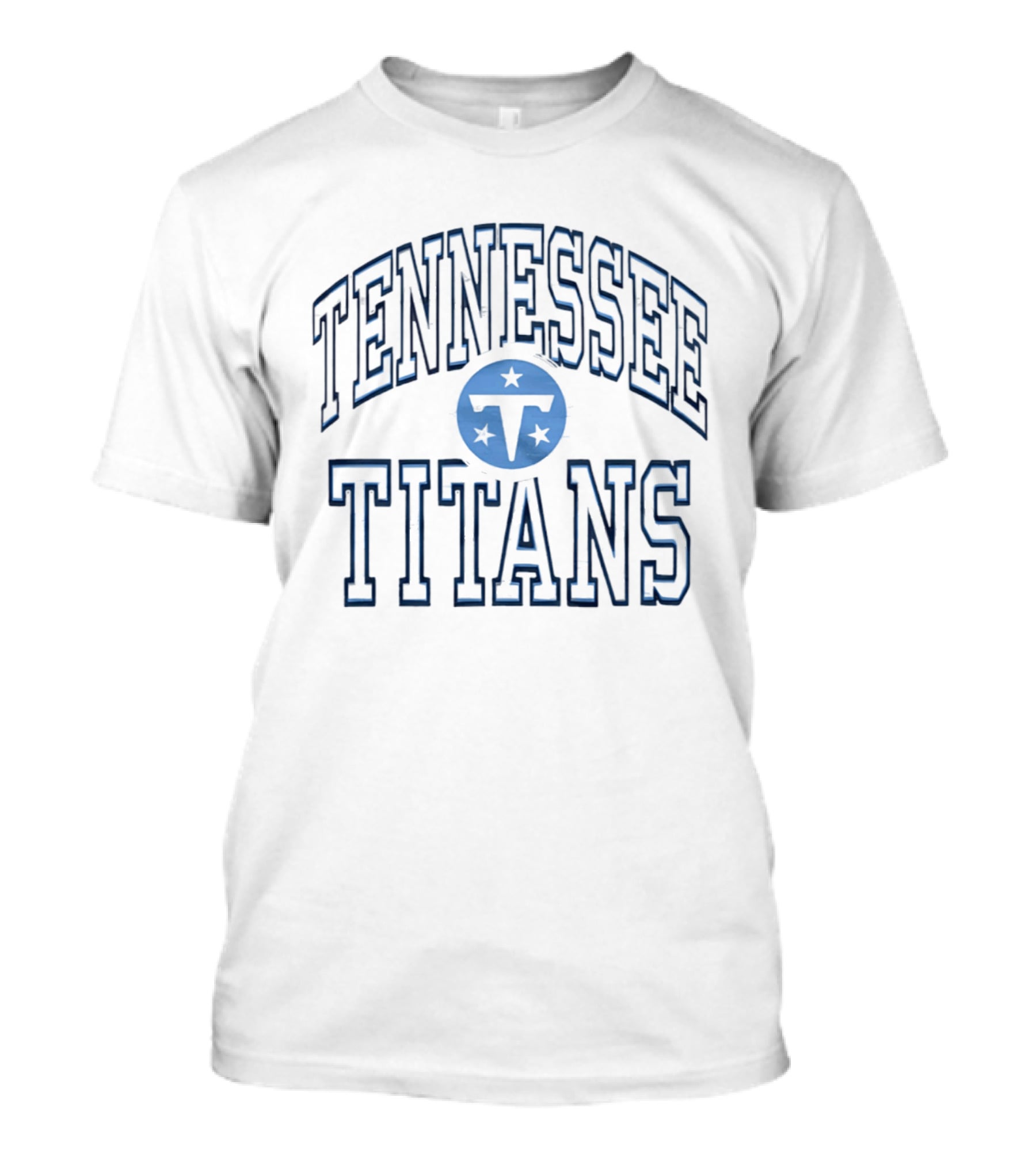 Tennessee Titans Arch 2026 Team Logo With Stars T-Shirt