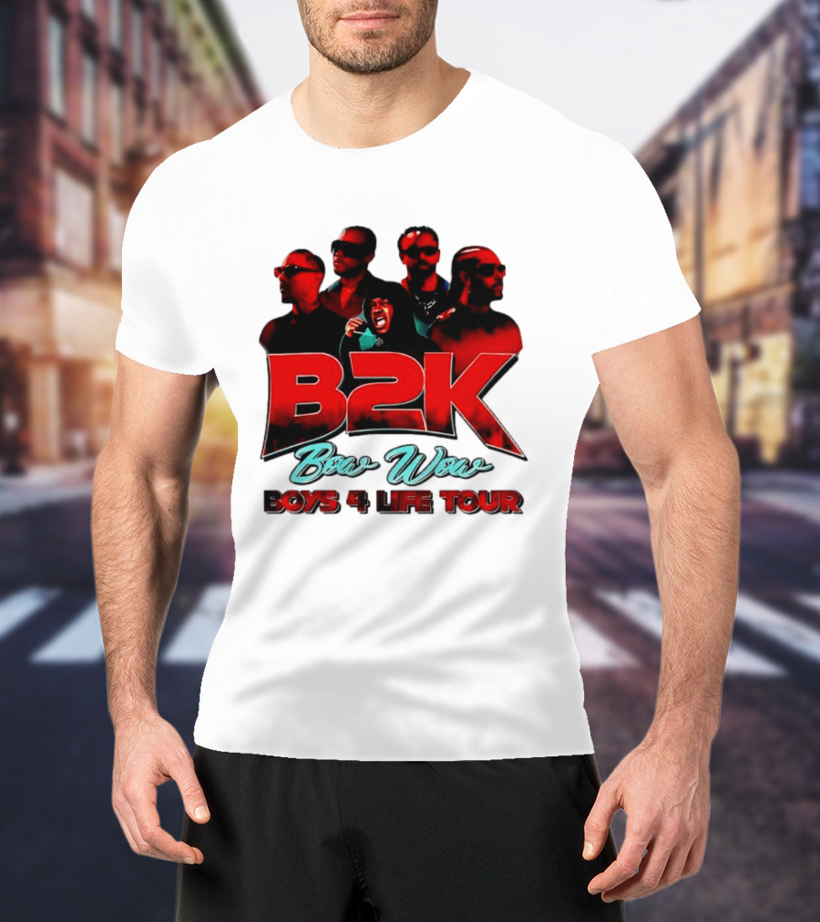 B2K Bow Wow Boys 4 Life Tour 2026 Concert T-Shirt