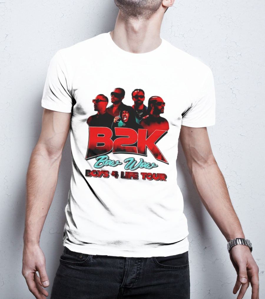 B2K Bow Wow Boys 4 Life Tour 2026 Concert T-Shirt