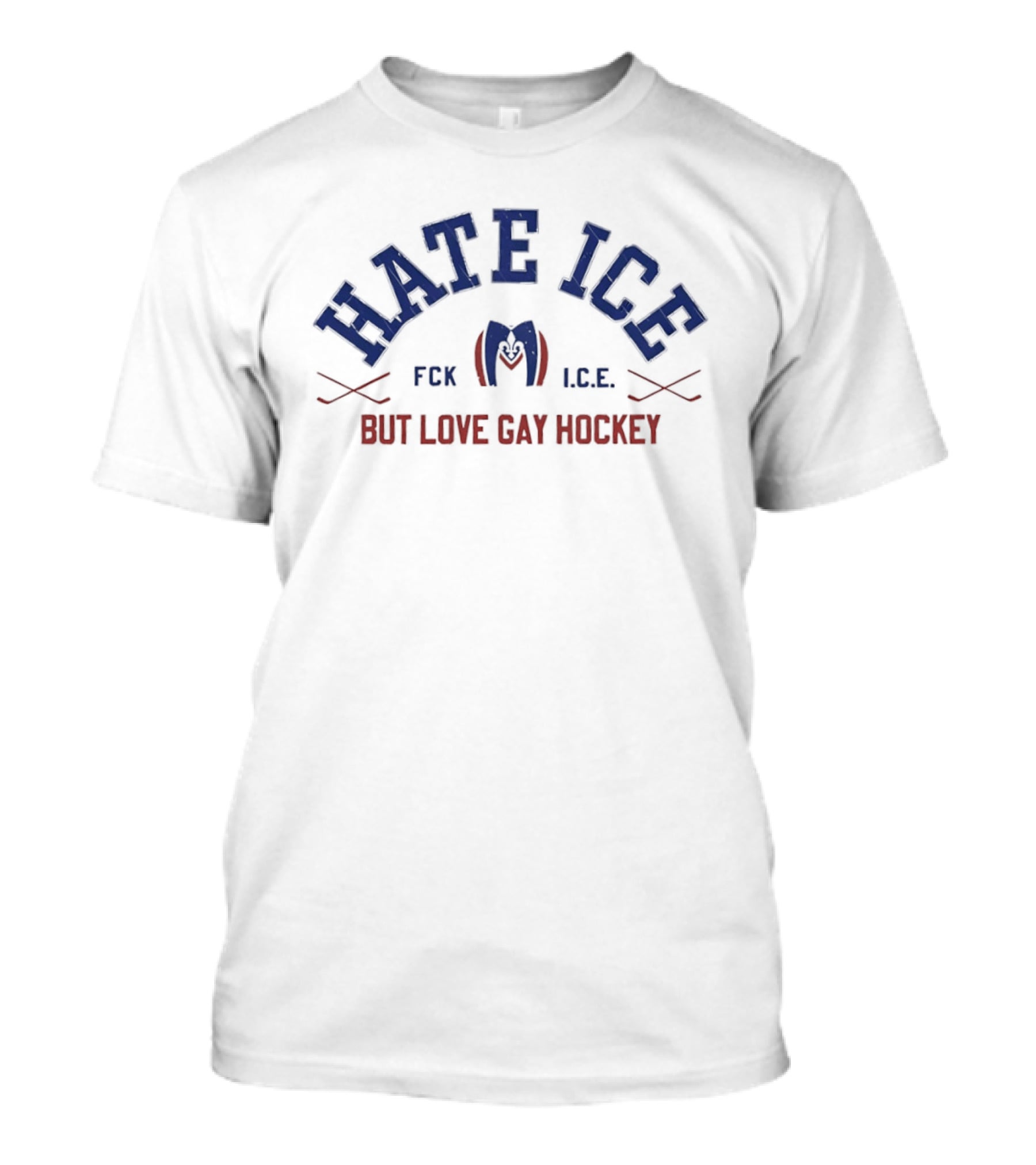 Hate Ice Love Gay Hockey Ilya Rozanov BUF T-Shirt