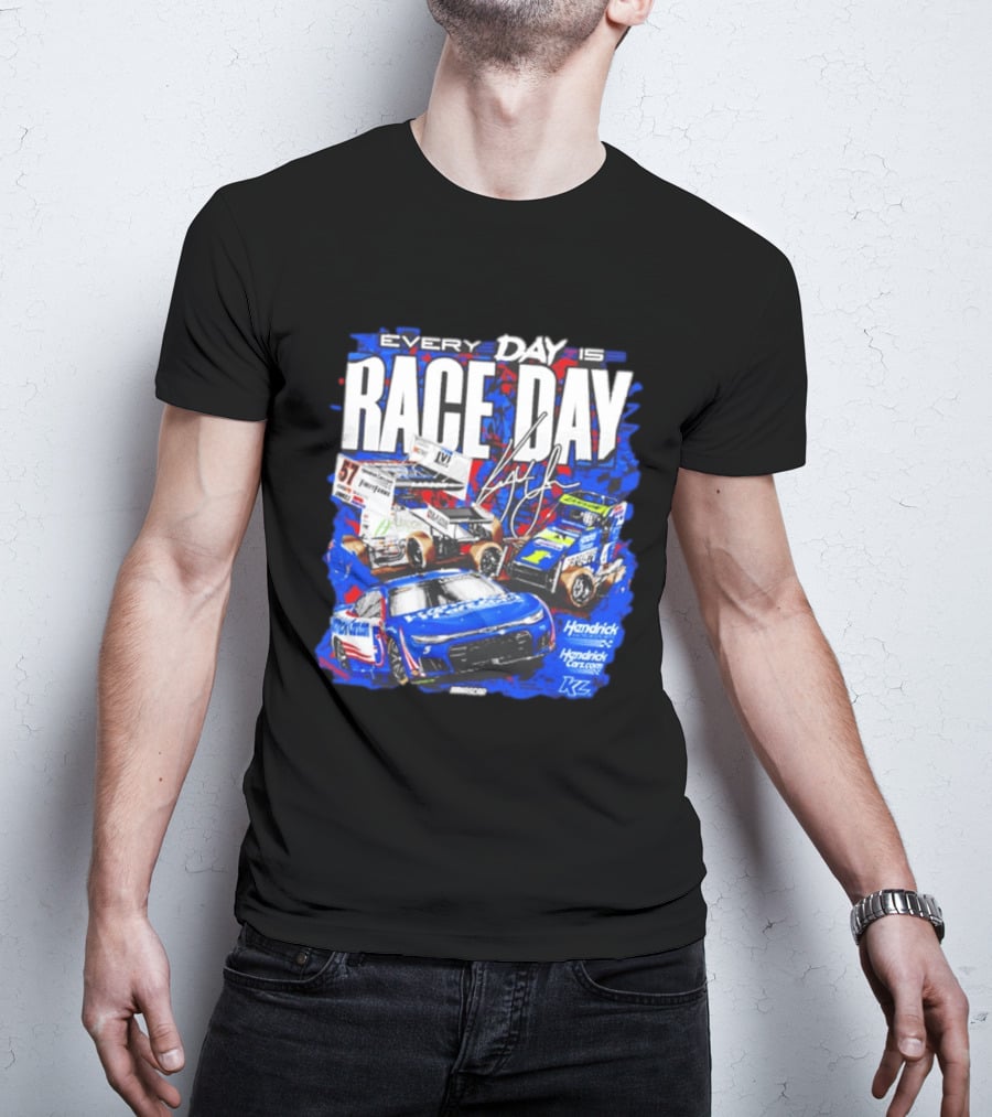 Hendrick Motorsports Every Day Is Race Day NASCAR Car Fans T-Shirt
