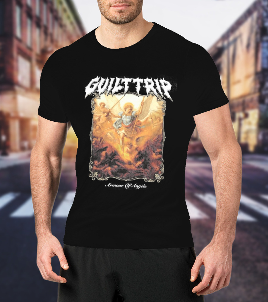 Guilt Trip Armour Of Angels Album Bundle Cover Archangel T-Shirt