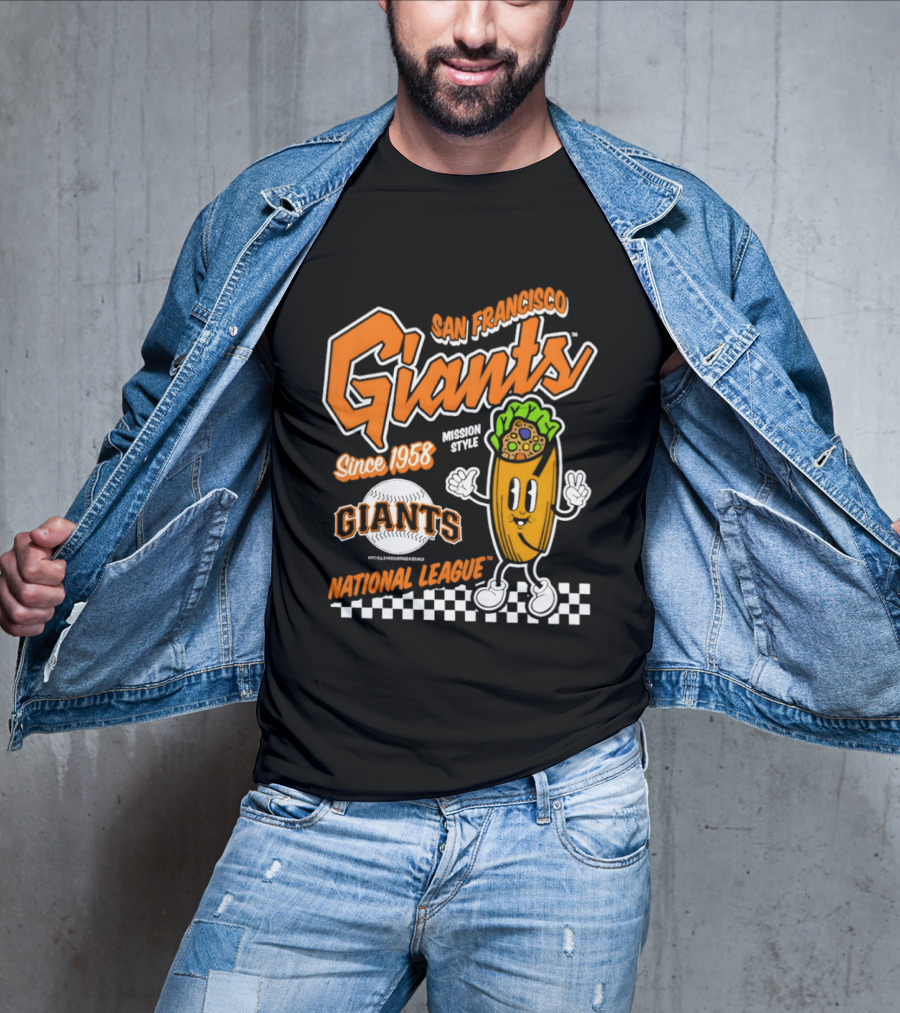 San Francisco Giants Mission Style Since 1958 National League T-Shirt