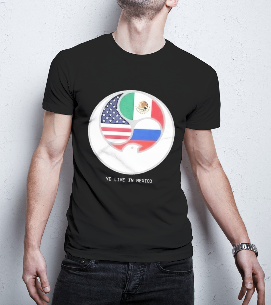 Kanye West Ye Sofi Stadium Live USA Mexico Russia 2026 T-Shirt