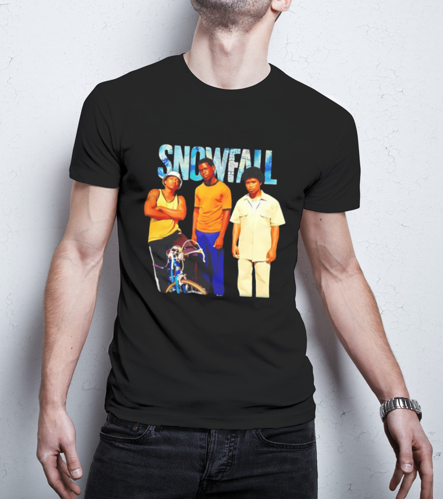 Snowfall 2017 TV Series Damson Idris Carter Hudson Gail Bean Actors T-Shirt