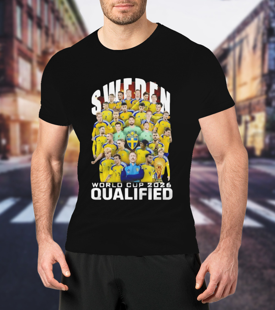Sweden World Cup 2026 Qualified T-Shirt