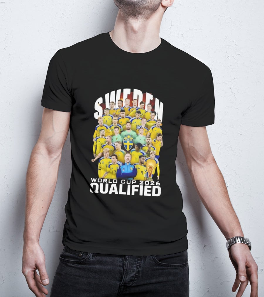 Sweden World Cup 2026 Qualified T-Shirt