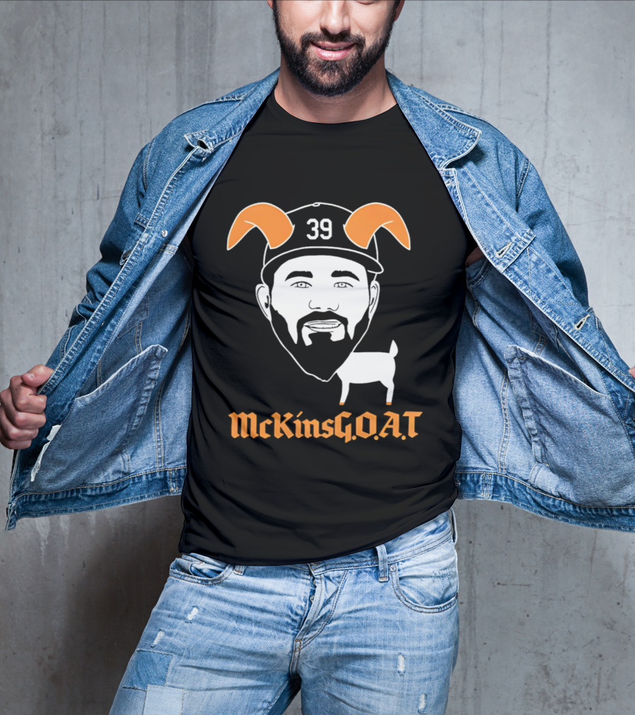 MacKenzie Gore 39 McKinsGOAT Texas Rangers Baseball Fan T-Shirt