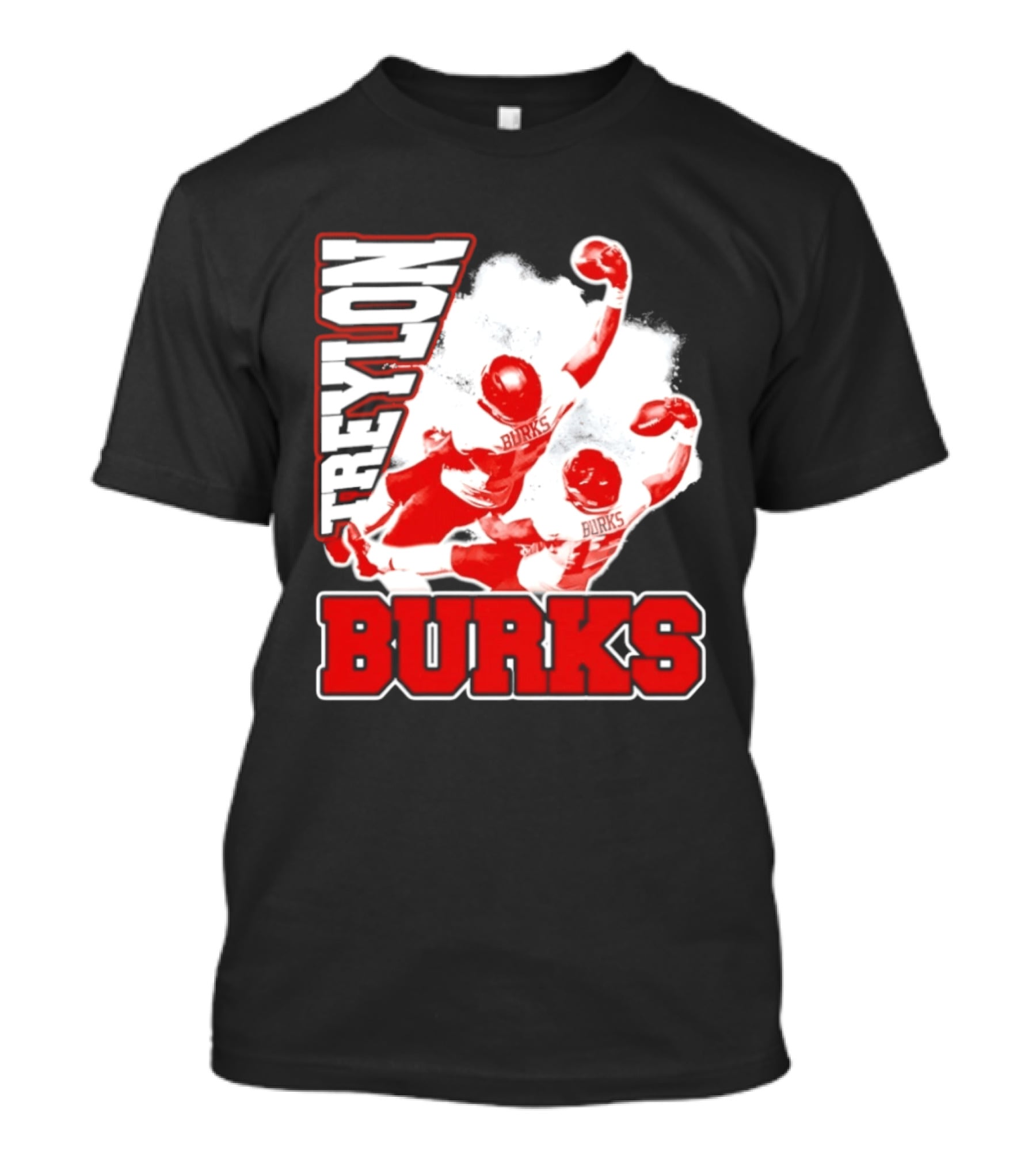 Treylon Burks Washington Commanders Burks Football Action T-Shirt