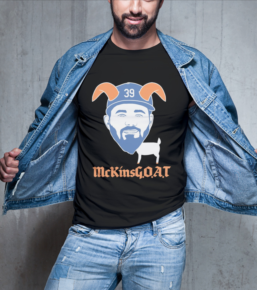 Zach McKinstry McKinsGOAT 39 Detroit Tigers T-Shirt