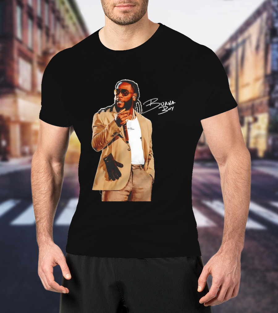Burna Boy Rooted African Heritage Fashion T-Shirt