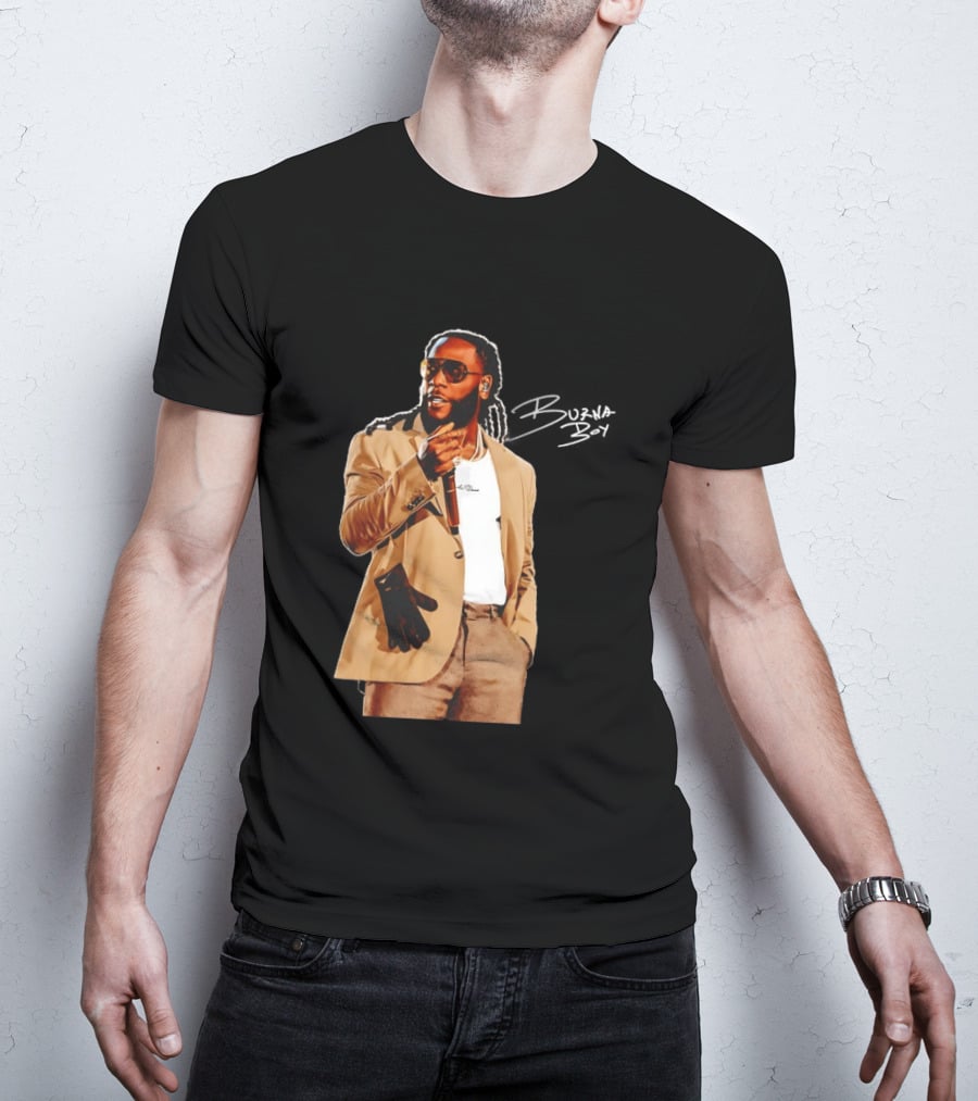 Burna Boy Rooted African Heritage Fashion T-Shirt