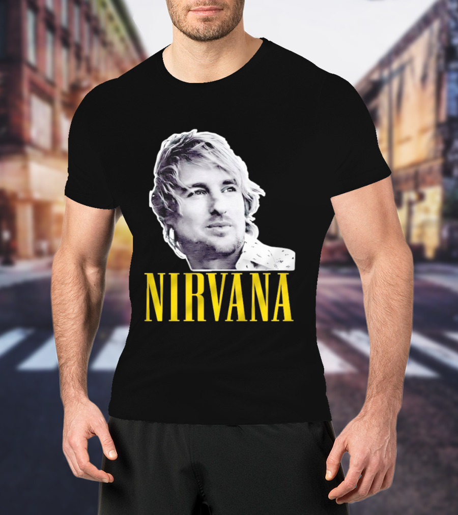 Nirvana Owen Wilson Mashup T-Shirt