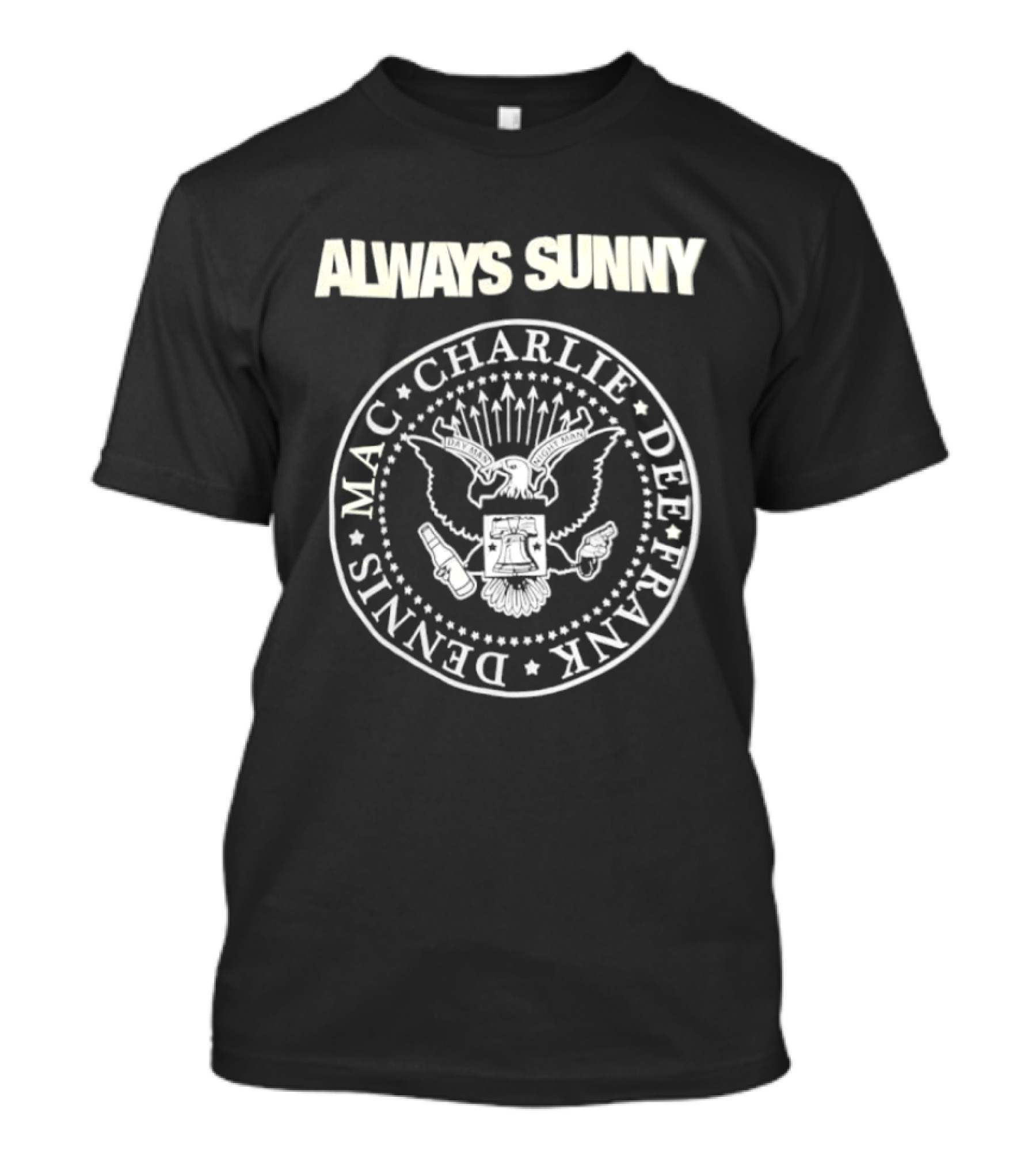 Always Sunny Mac Charlie Dee Frank Dennis Seal T-Shirt