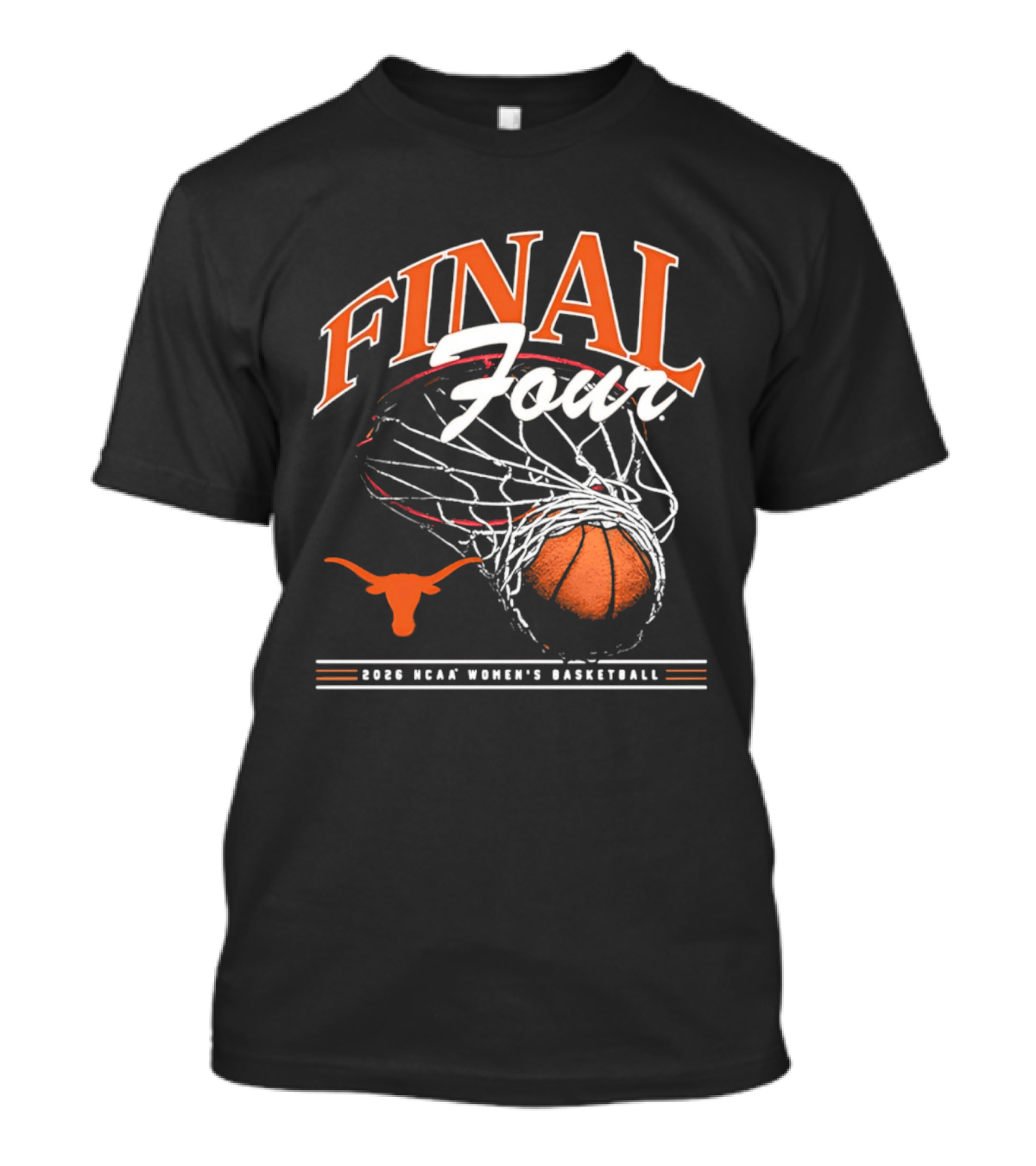 Final Four Texas 2026 NCAA Women's Basketball March Madness T-Shirt