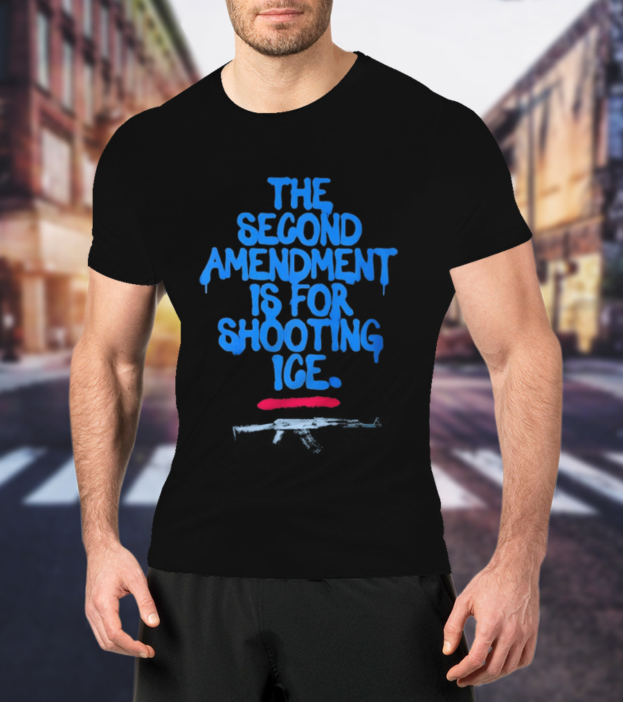 The Second Amendment Is For Shooting Ice T-Shirt