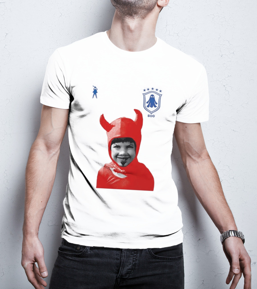 Seleção Diabo Problem Child Red Devil Costume T-Shirt