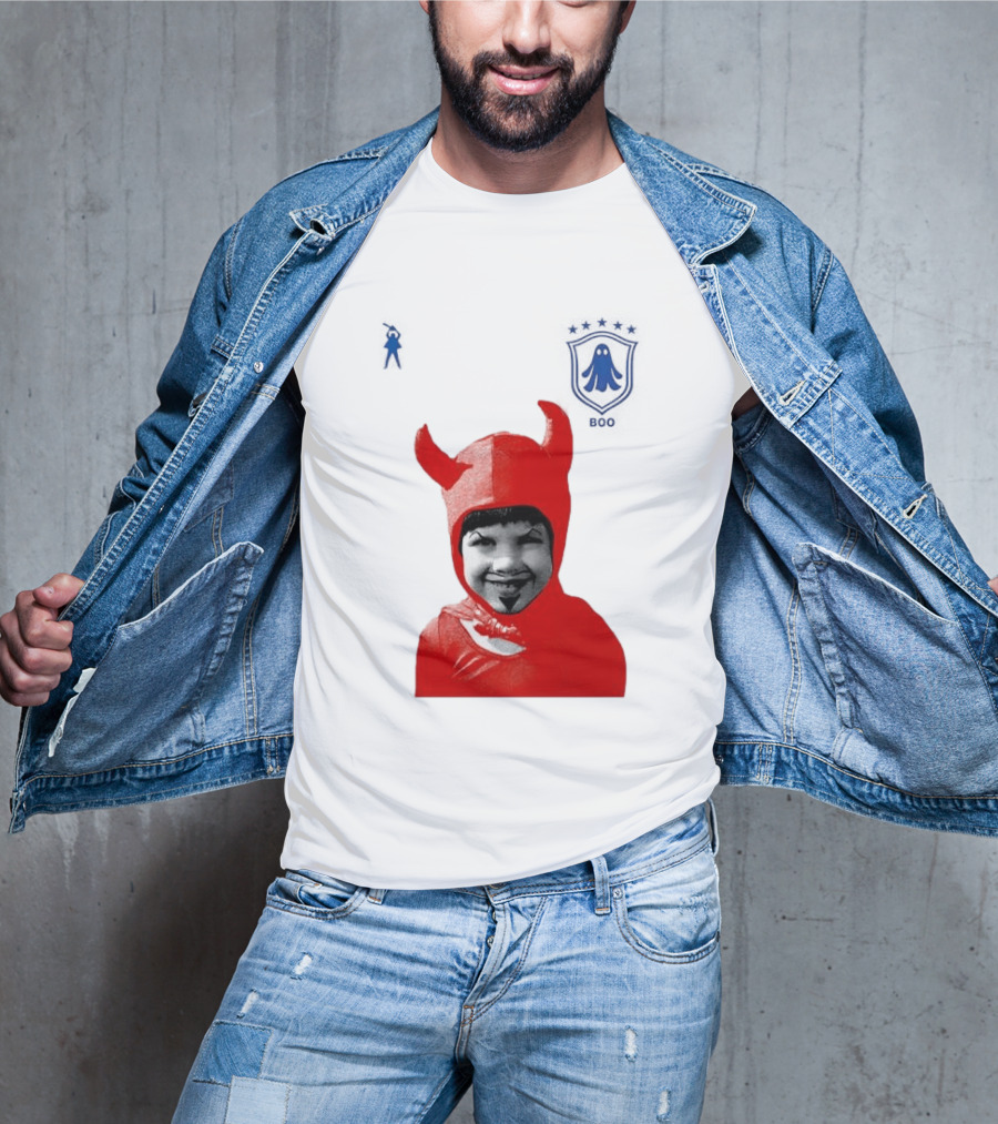 Seleção Diabo Problem Child Red Devil Costume T-Shirt