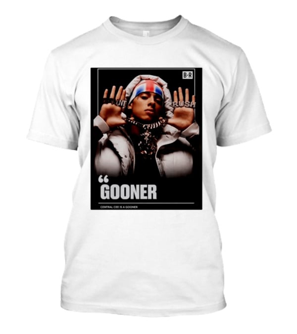 Central Cee Gooner Can't Rush Greatness T-Shirt
