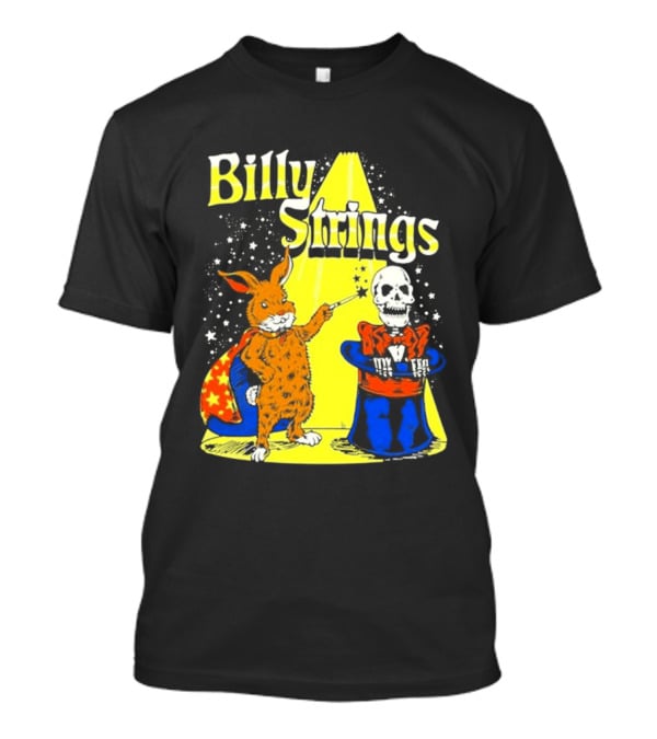 Billy Strings Rabbit Magician Skeleton Star Cape T-Shirt