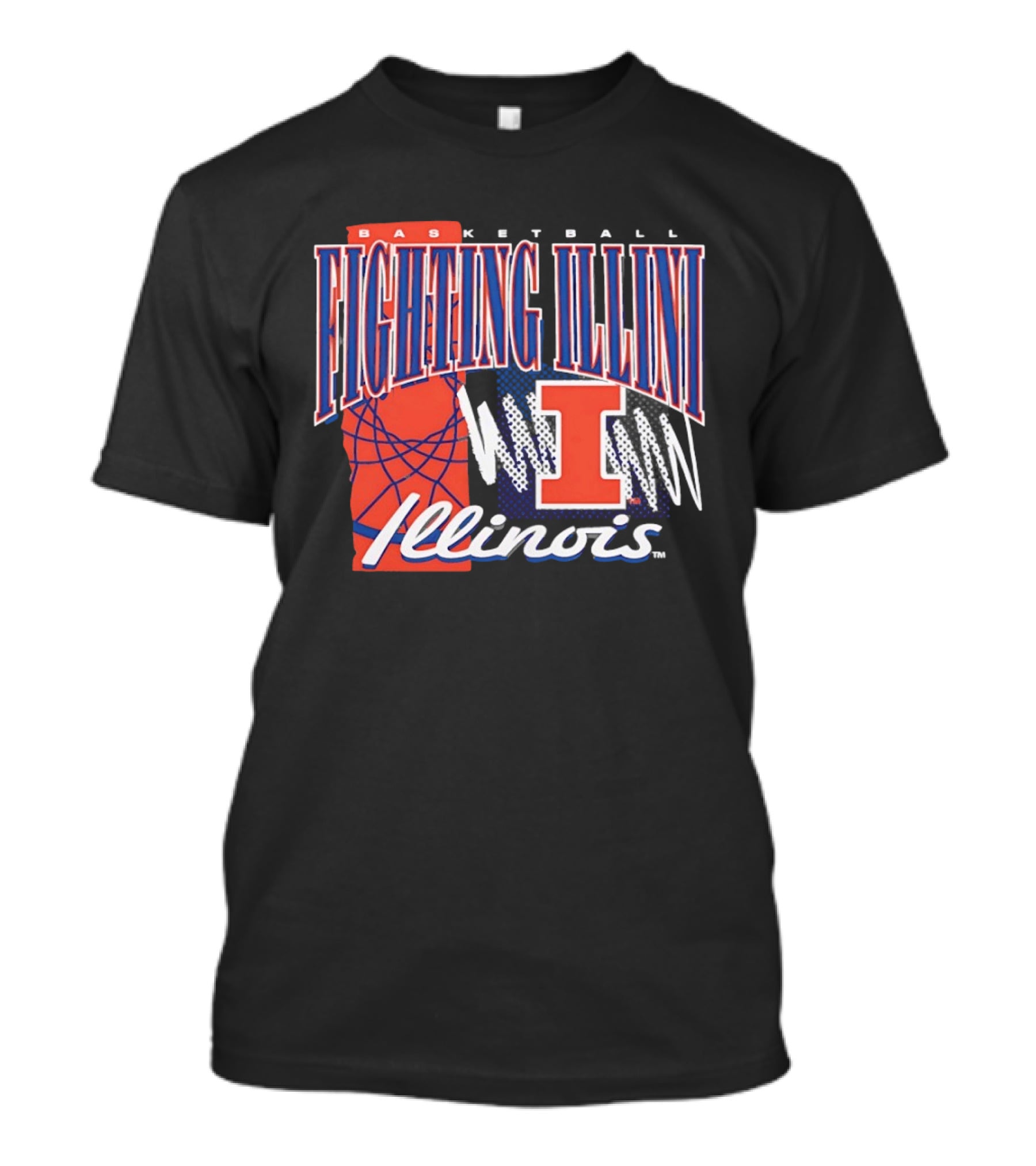 Illinois Fighting Illini Basketball T-Shirt